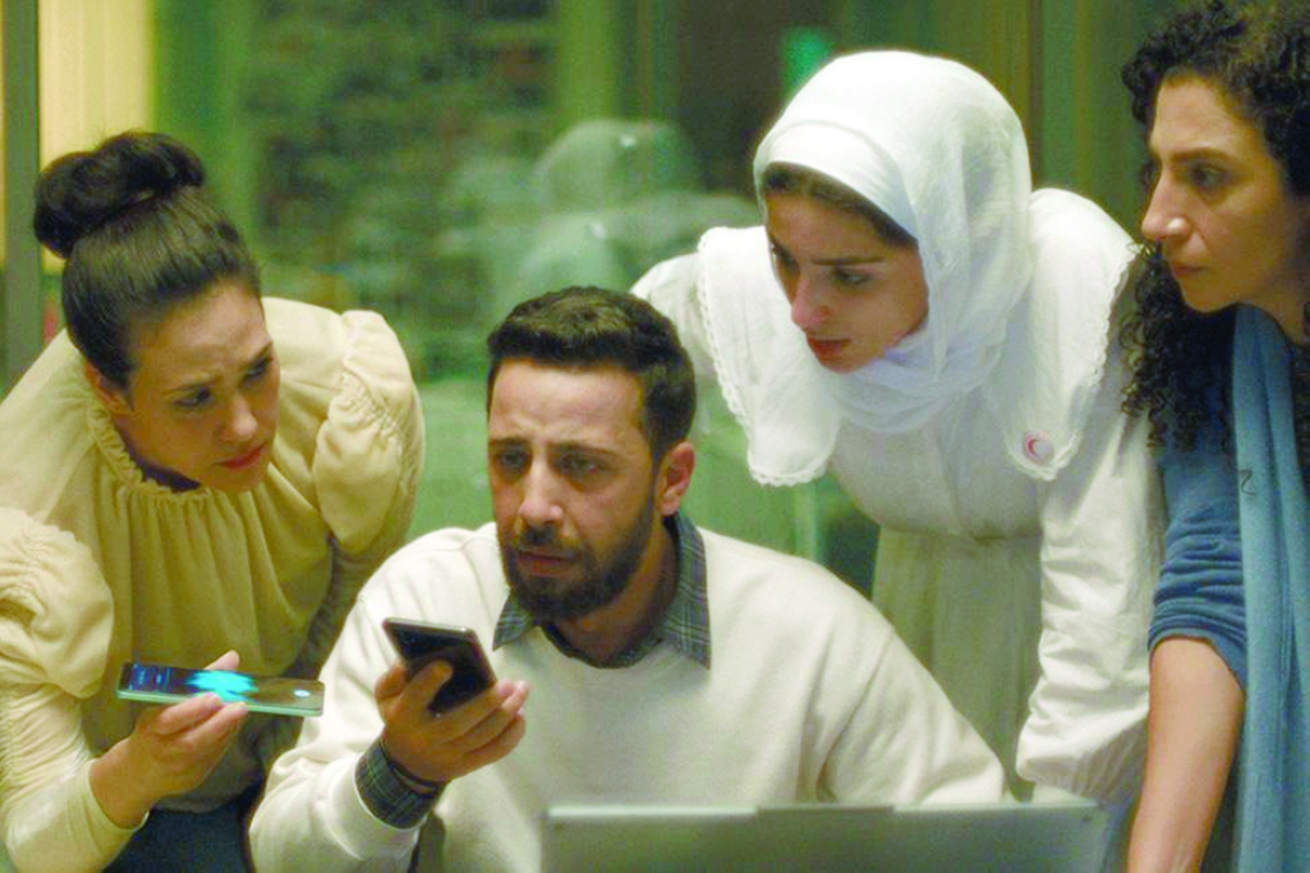 


مشهد من فيلم «صوت هند رجب» 