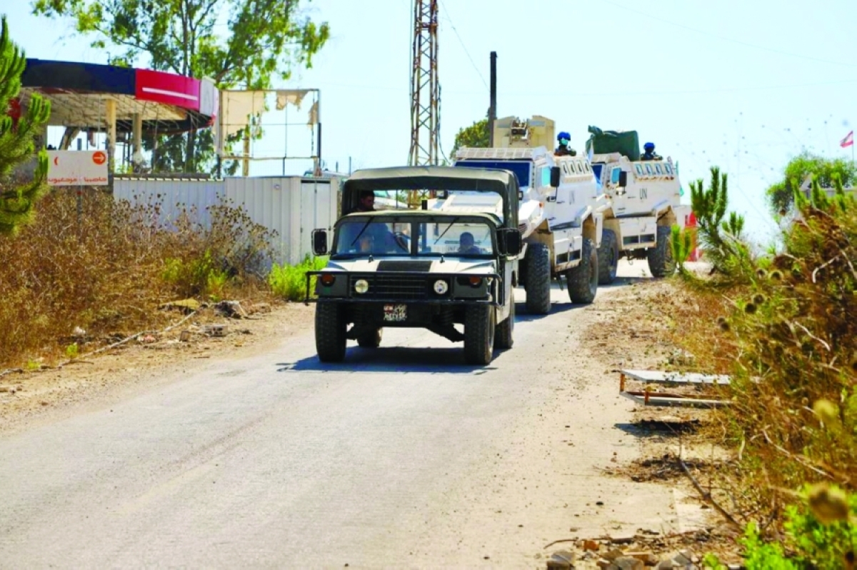 دورية لـ«اليونيفيل» في جنوب لبنان