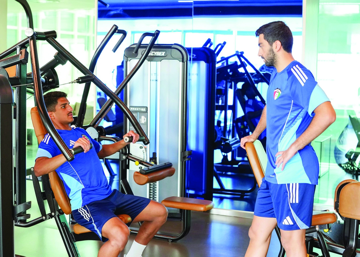 جانب من التدريب الأخير للأولمبي