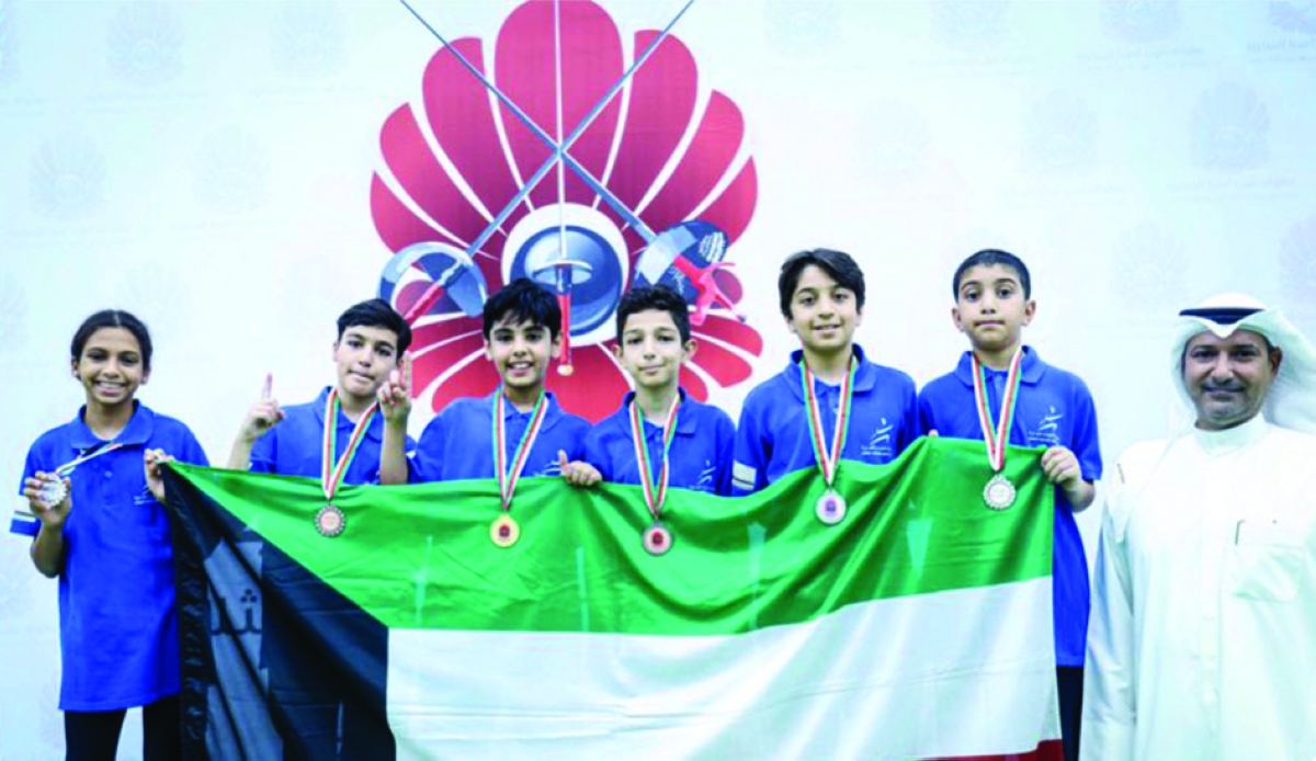 منتخب المبارزة تحت 11 سنة