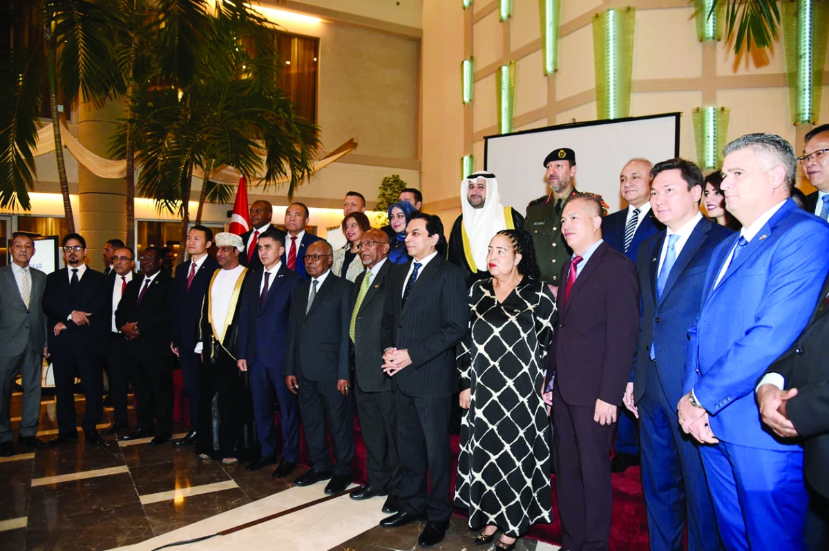 حضور دبلوماسي في الاحتفالية