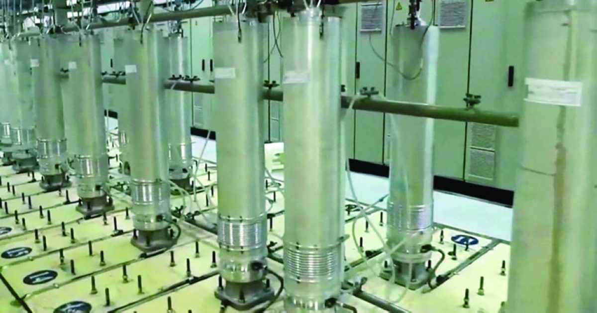 تخصيب اليورانيوم في مفاعل ناتانز (أرشيفية)