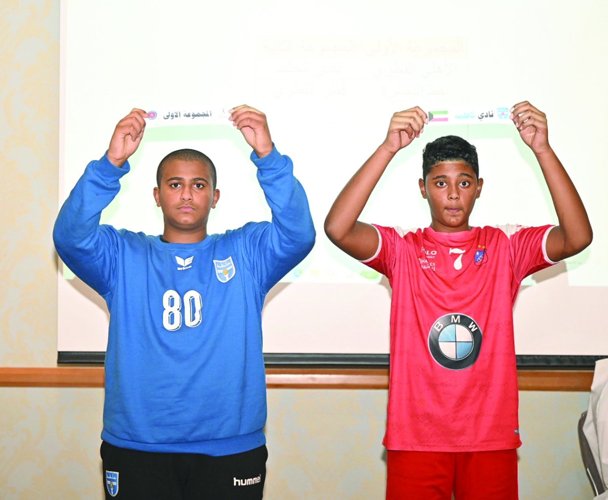 


جانب من حفل سحب القرعة 