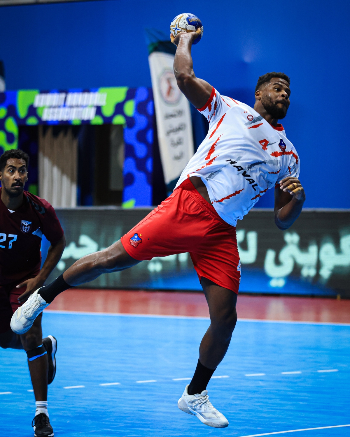 من مباراة الكويت والنصر