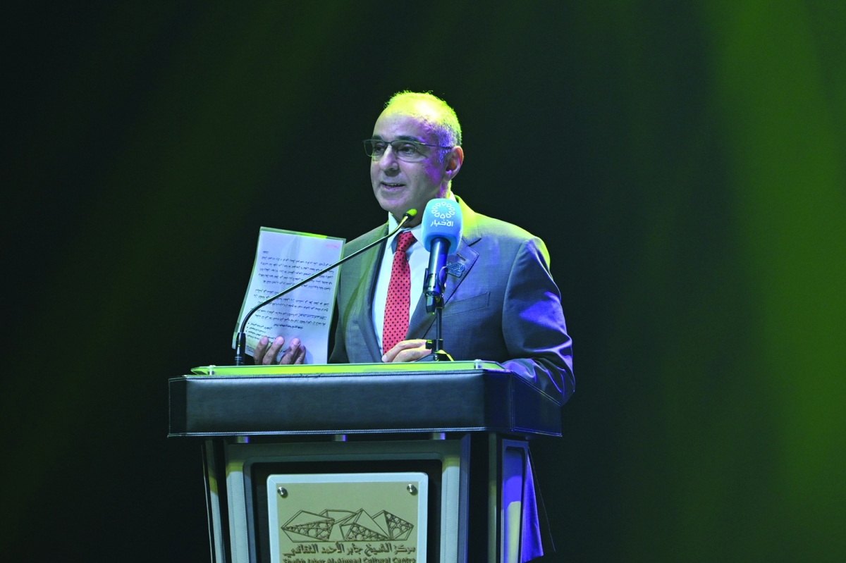 


محمد الجسار متحدثاً 