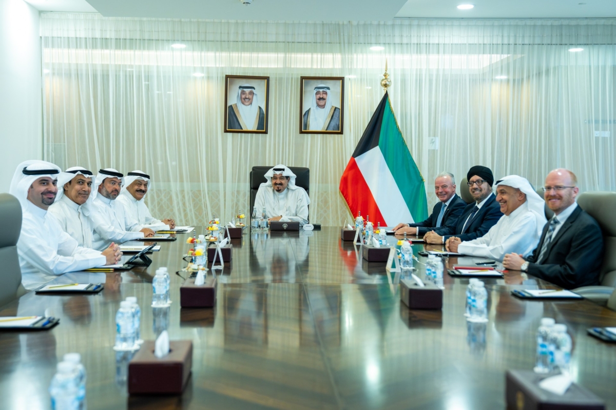 .. وجانب من اجتماع شركة بوينغ