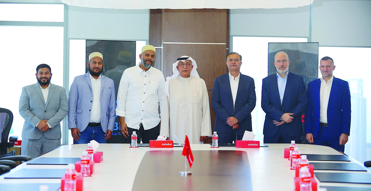 


قياديو «Ooredoo الكويت» و«WiBi» خلال حفل توقيع الشراكة 