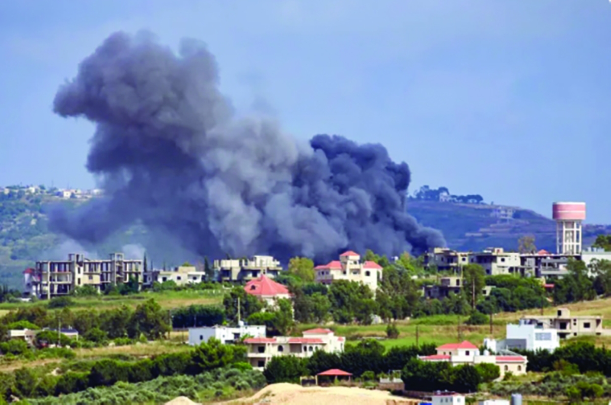 


قصف إسرائيلي على جنوب لبنان 