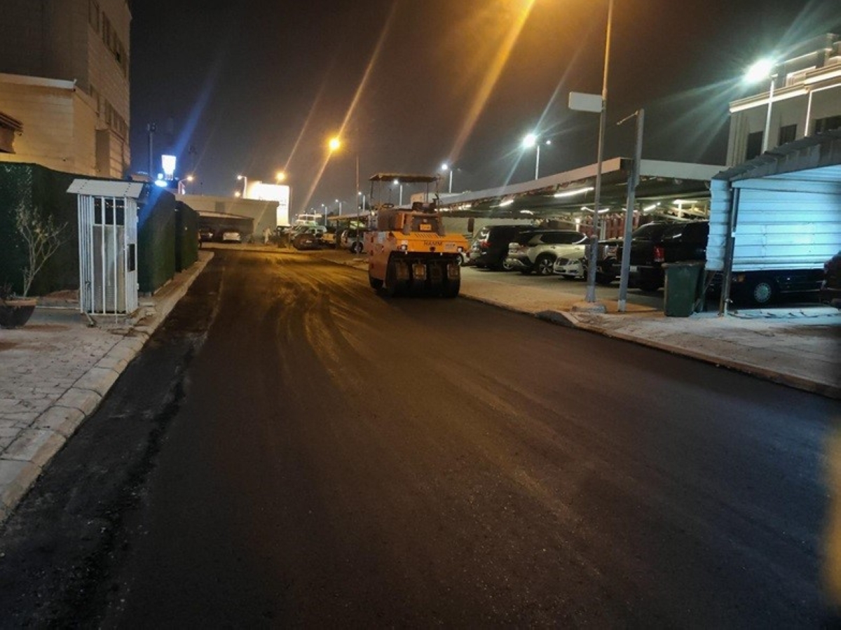 صيانة الطرق مستمرة