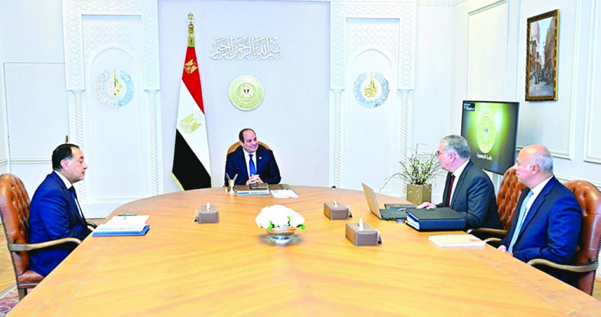 السيسي خلال اجتماع حكومي 