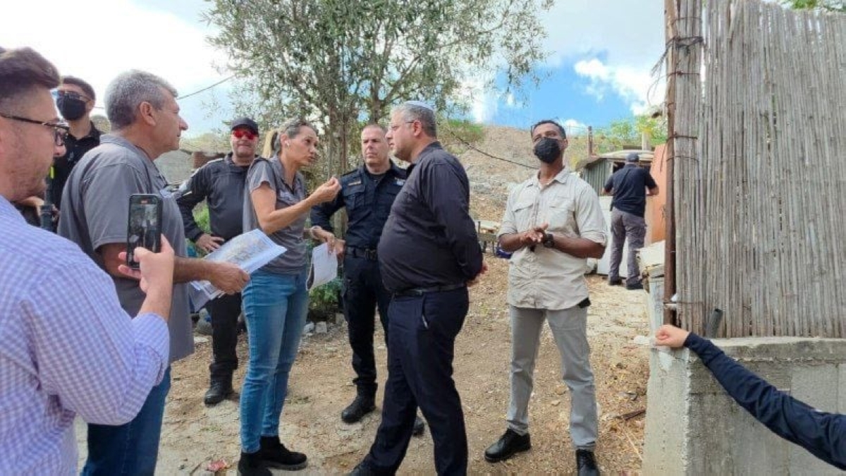 بن غفير يقتحم أم الفحم