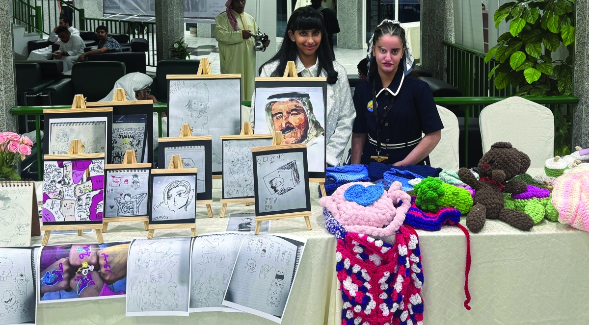 


مشاركة حرفية من شوق النومسي وفاطمة العازمي 