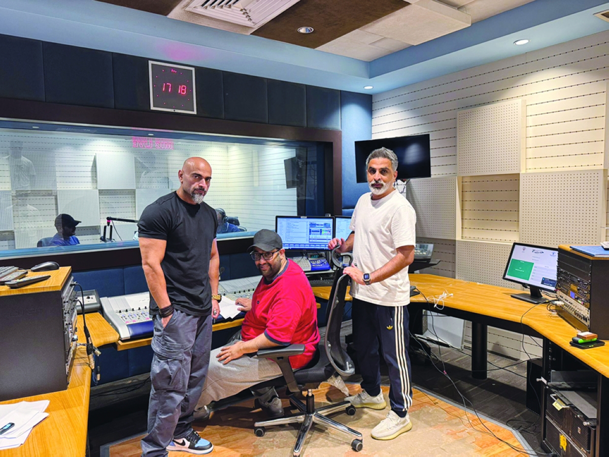 


علي البلوشي وهاني أبل وخالد المزيني 