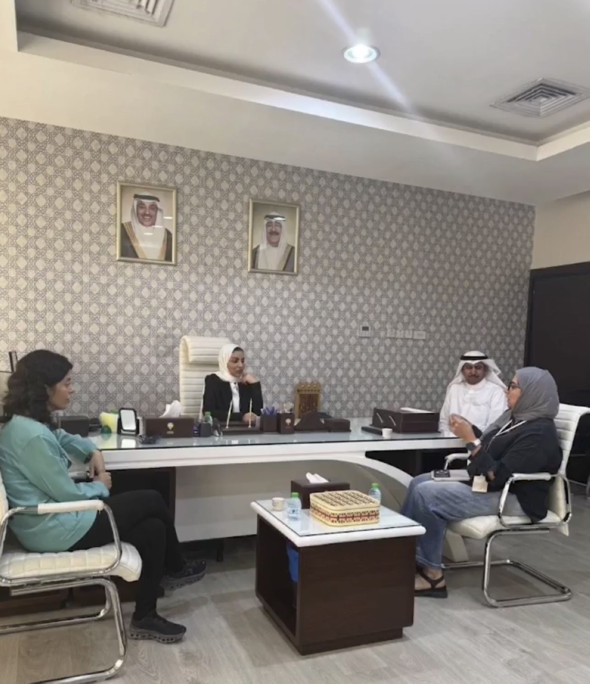  الحويلة في حديث مع قياديي «الهيئة» 