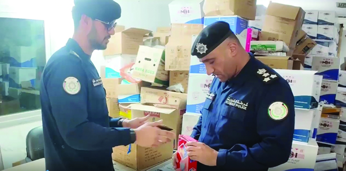 


العميد دشتي في موقع الضبطية 