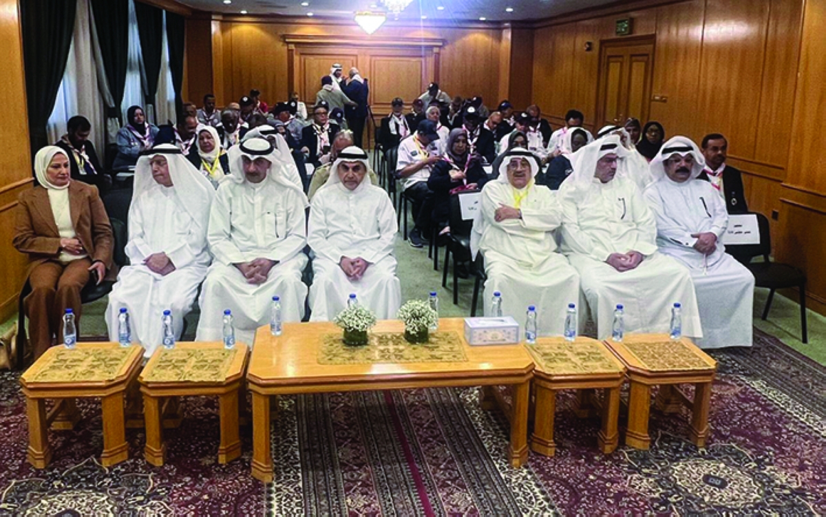  جانب من الحضور في افتتاح البرنامج