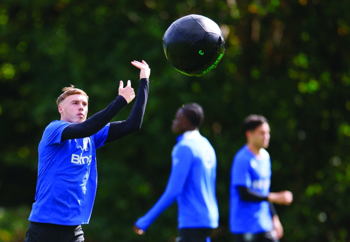 كول بالمر في تدريبات تشلسي 