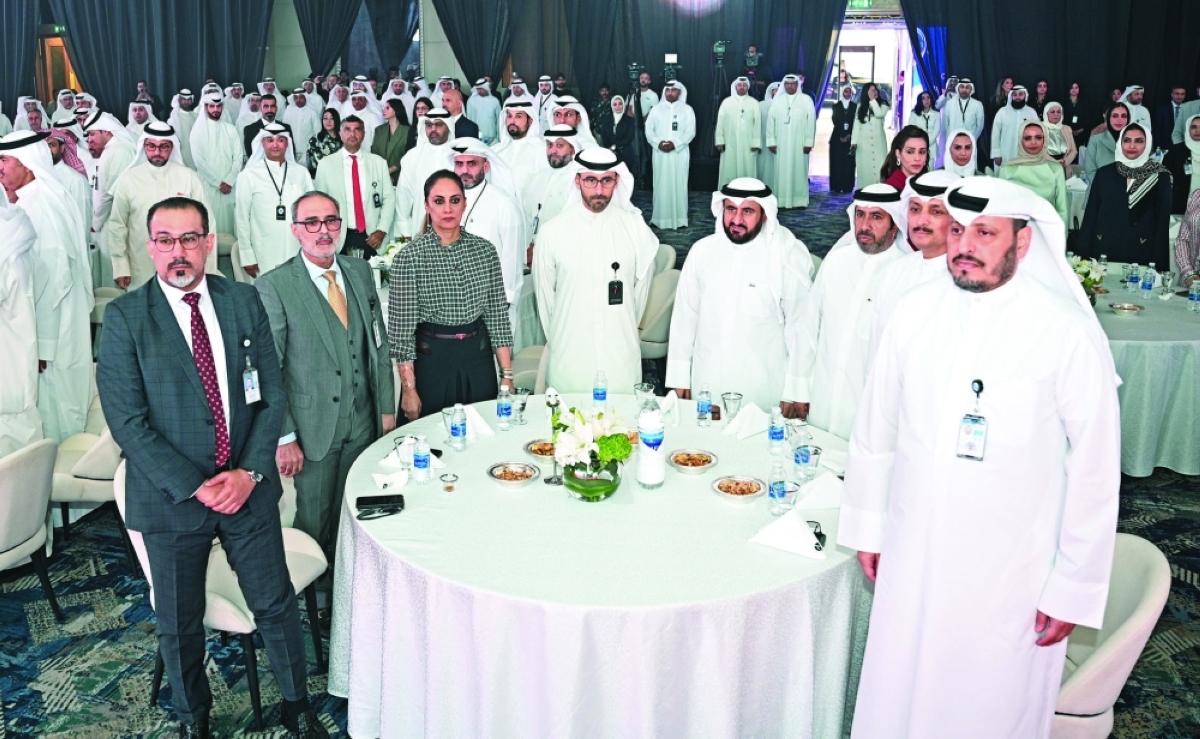 القيادات النفطية خلال الملتقى  