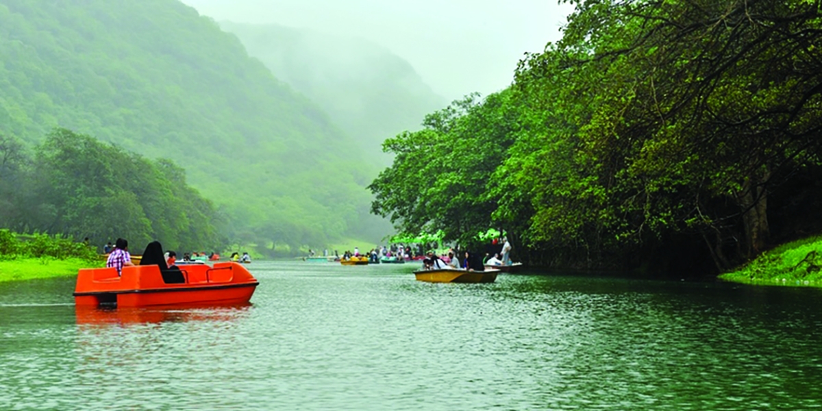 منظر يفيض جمالاً