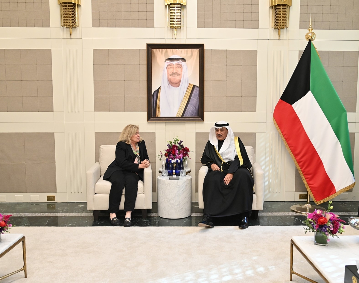 ممثل صاحب السمو مستقبلا الرئيس التنفيذي ورئيس شركة فرانكلين تمبلتون للاستثمارات