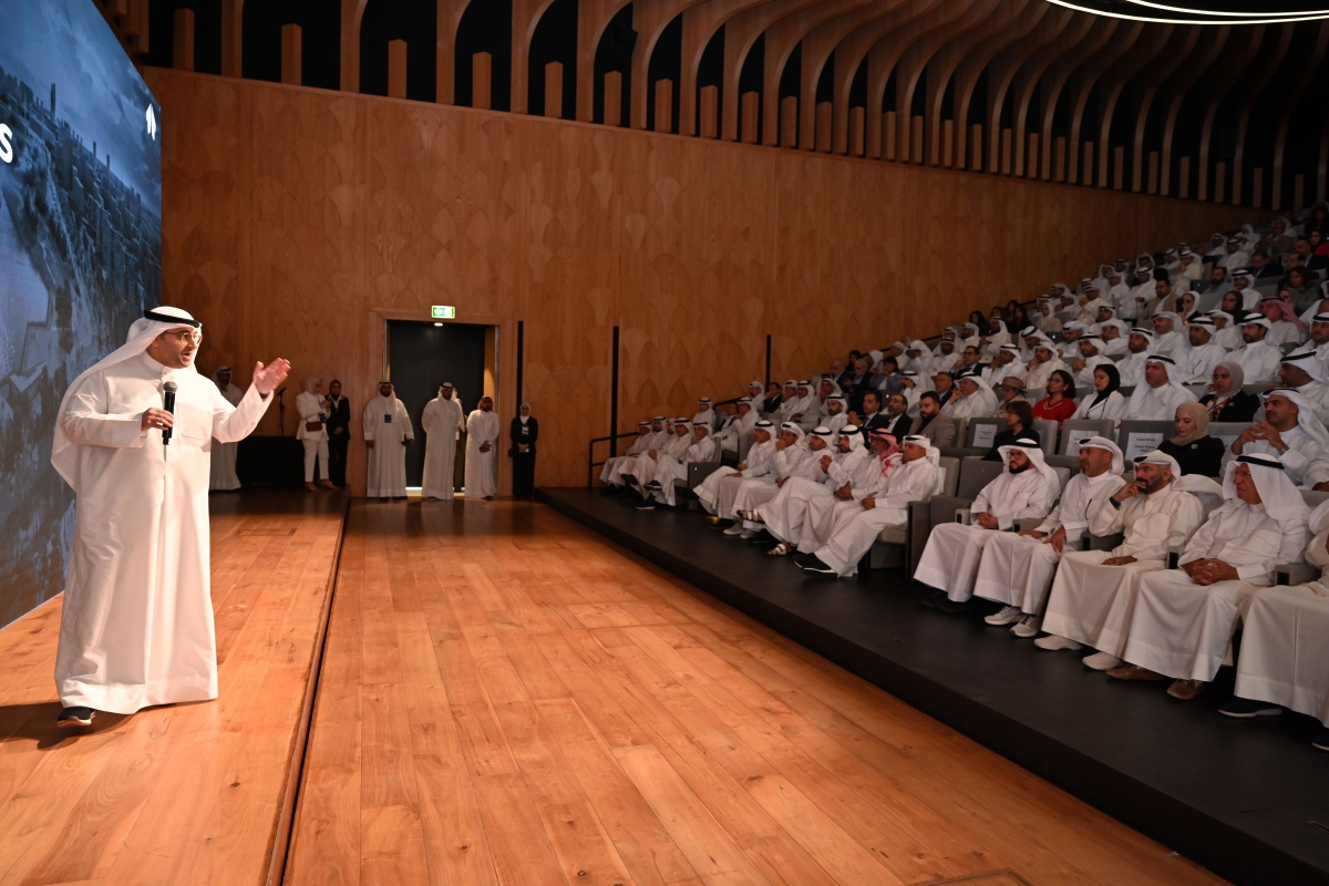 المشاري متحدثاً في الحملة