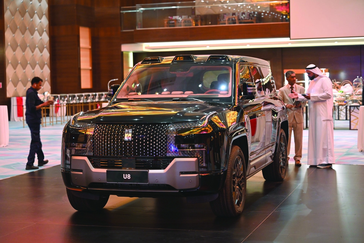 


سيارة صينية في المعرض 