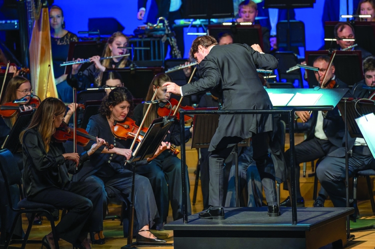 أداء راقٍ للاوركسترا الروسية