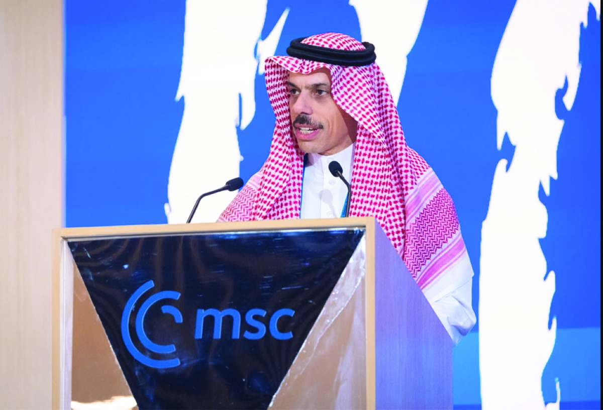 


فيصل بن فرحان في افتتاح اجتماع قادة «مؤتمر ميونيخ للأمن» في العُلا 