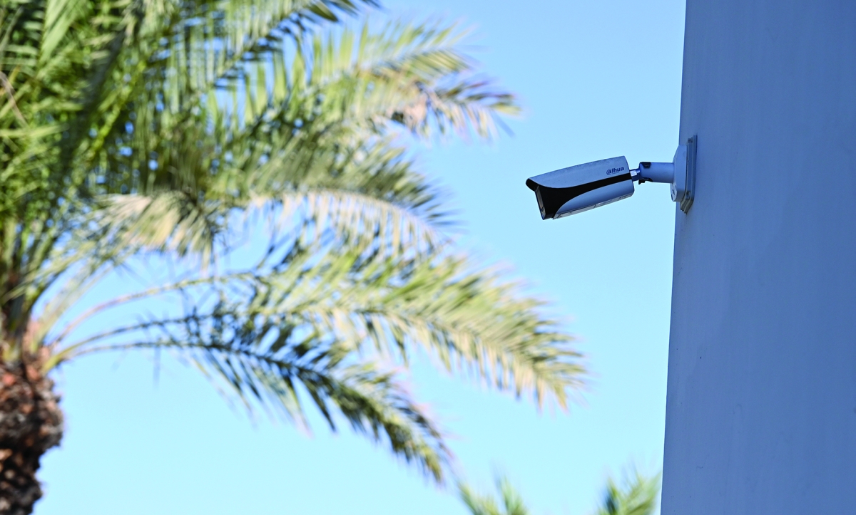 كاميرات لمراقبة الشاطئ 