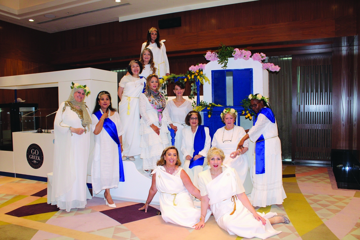 


لقطة لبعض عضوات المجموعة خلال الاحتفالية 