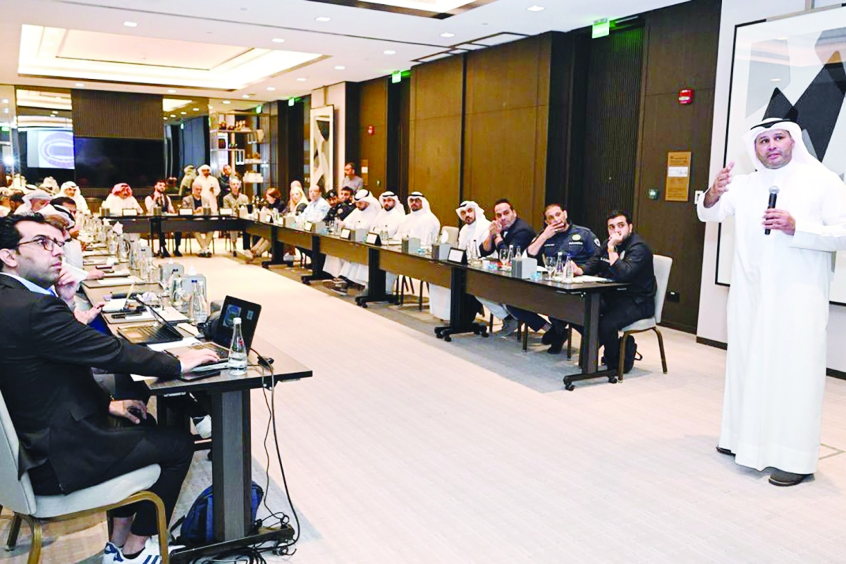 جانب من الاجتماع التنسيقي لمباراة «السوبر» الفرنسي 