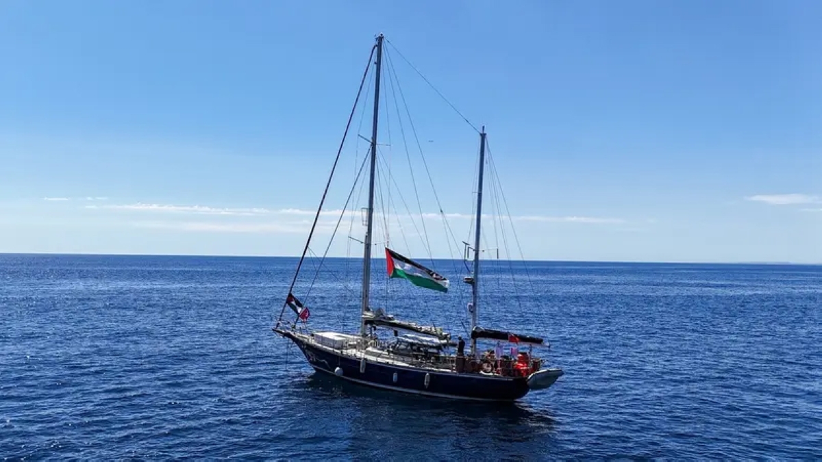 سفينة تابعة لـ«أسطول الحرية» (أرشيفية)
 