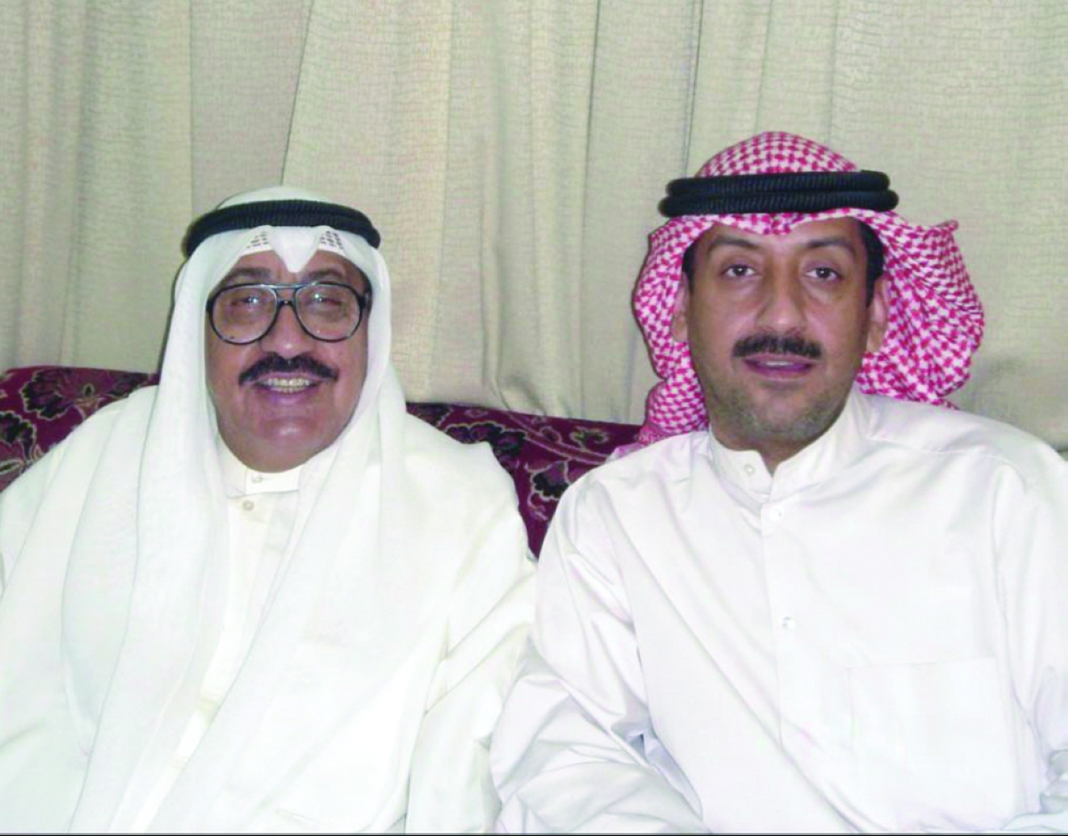 


خالد القلاف مع «شادي الخليج» 