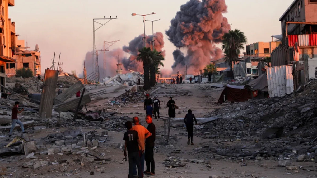 دمار هائل في غزة جرّاء العملية العسكرية الإسرائيلية 