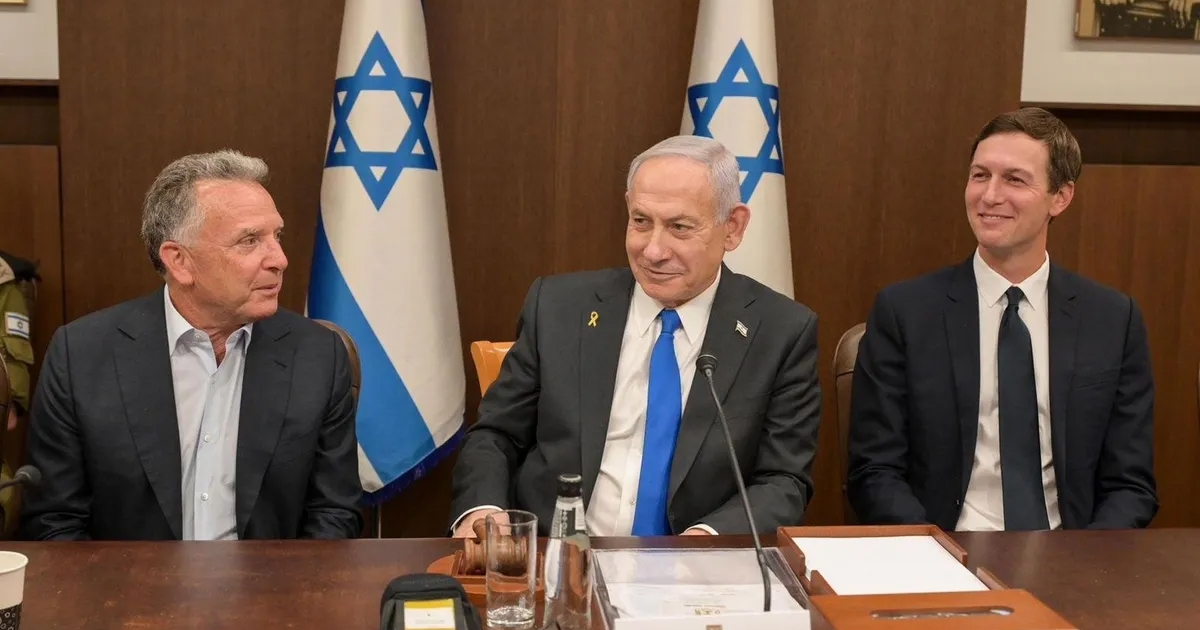 اجتماع الحكومة الإسرائيلية بحضور كوشنر وويتكوف