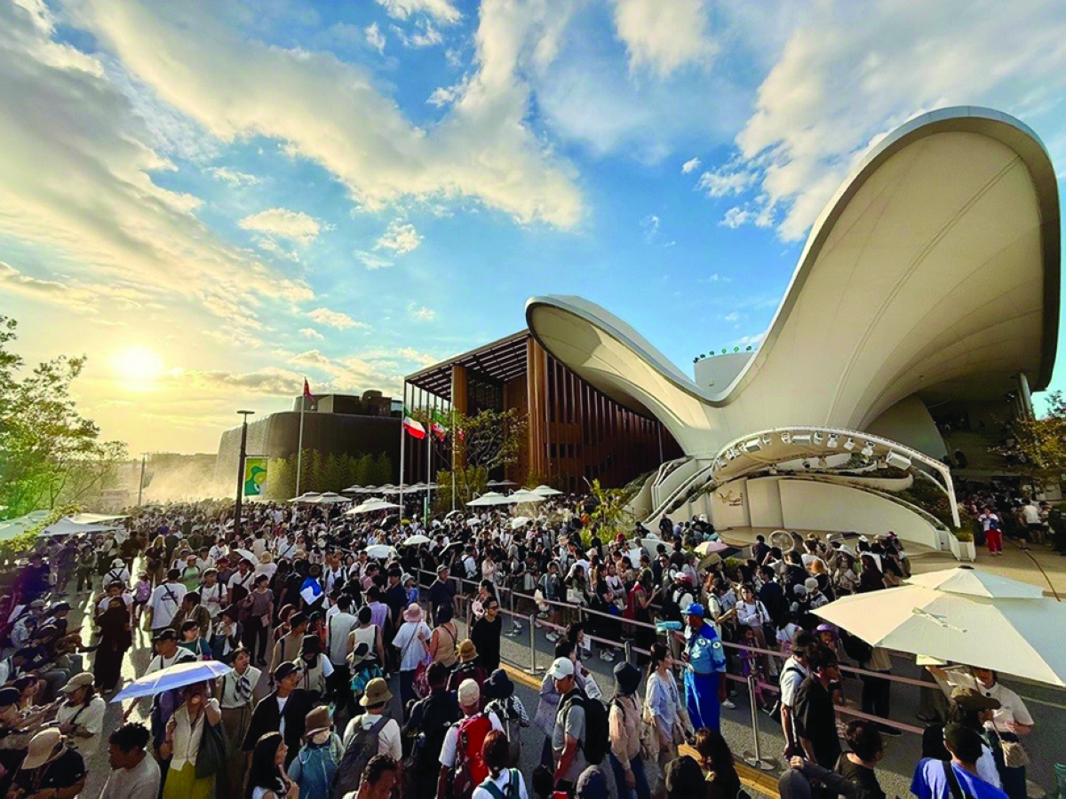 


إقبال كبير على جناح الكويت في معرض «إكسبو أوساكا» 