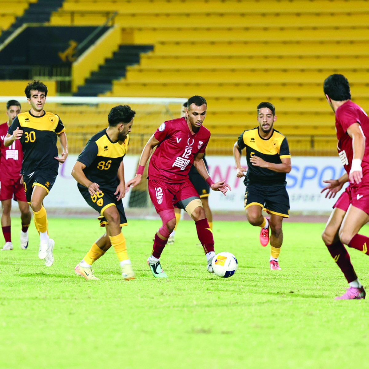 


من مباراة القادسية والنصر	  (نادي النصر) 