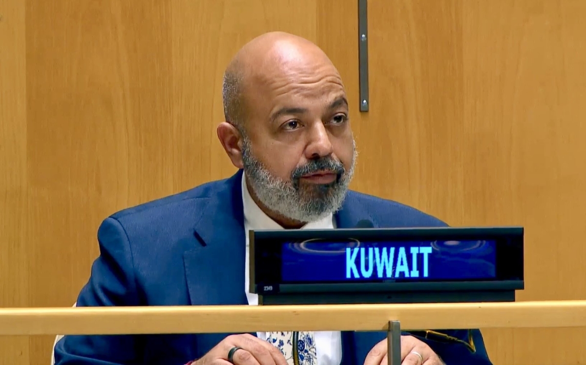 مندوب دولة الكويت الدائم لدى الأمم المتحدة السفير طارق البناي
