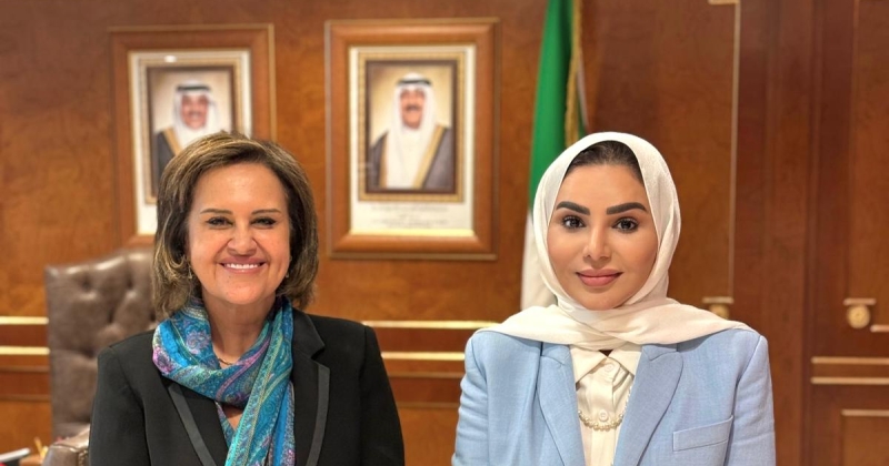 الحويلة التقت ممثلة مفوضية اللاجئين: تعزيز التعاون في مجالات الرعاية الاجتماعية