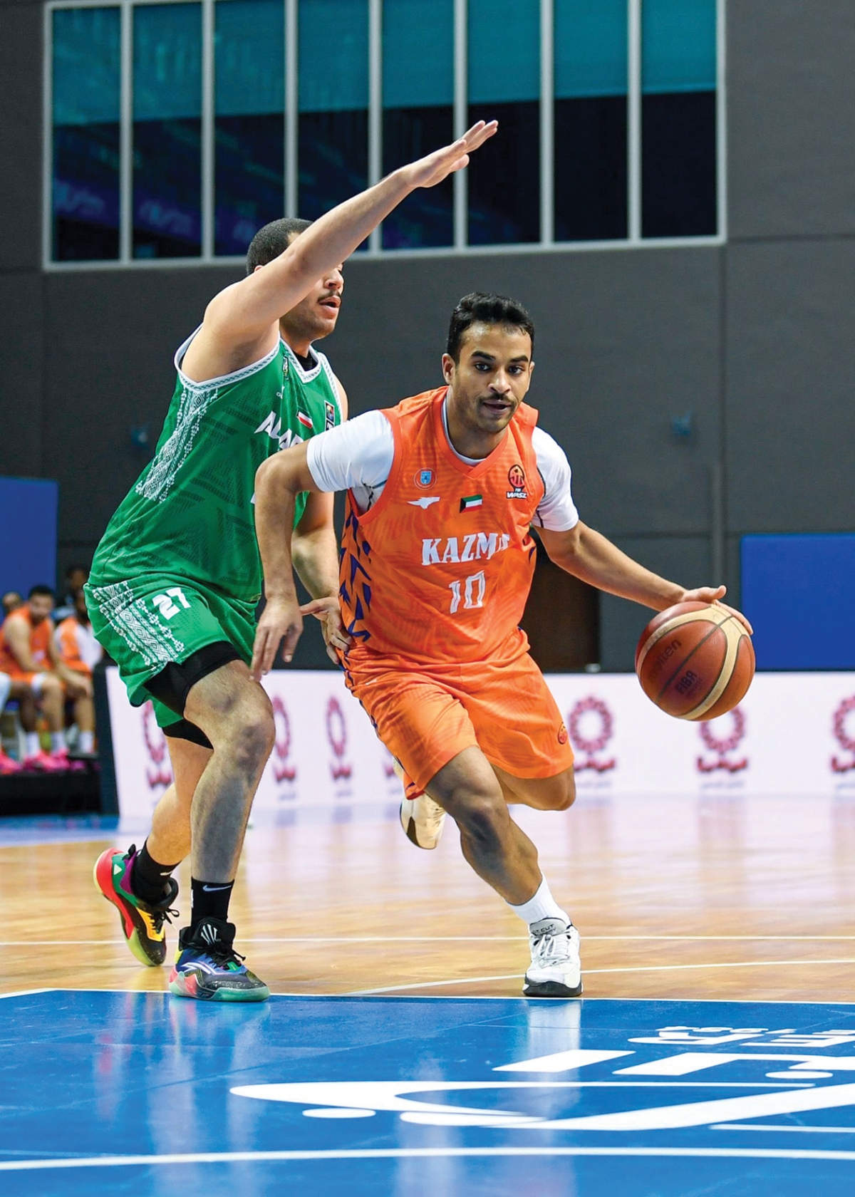 جانب من المباراة