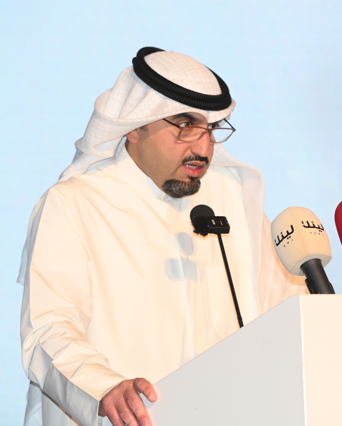 محمد العثمان متحدثاً