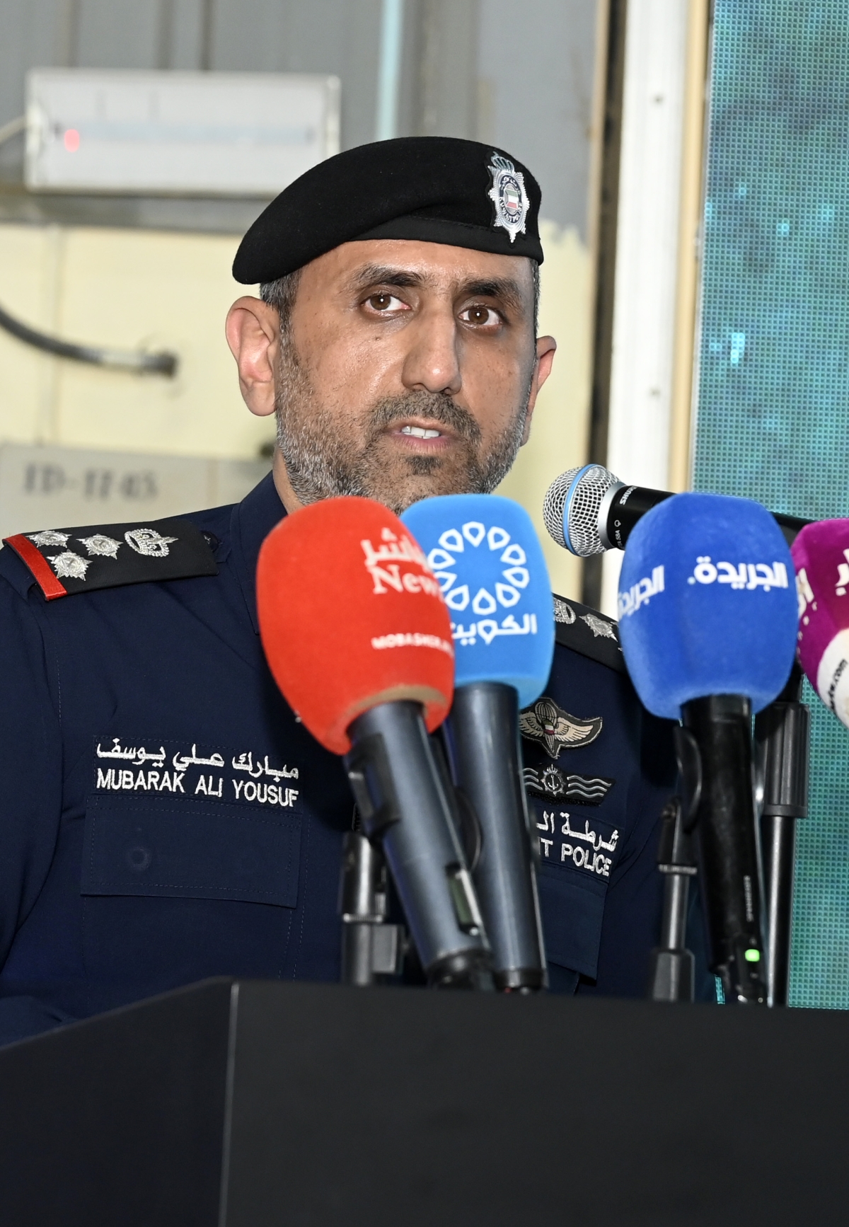 العميد اليوسف يتحدث للإعلام