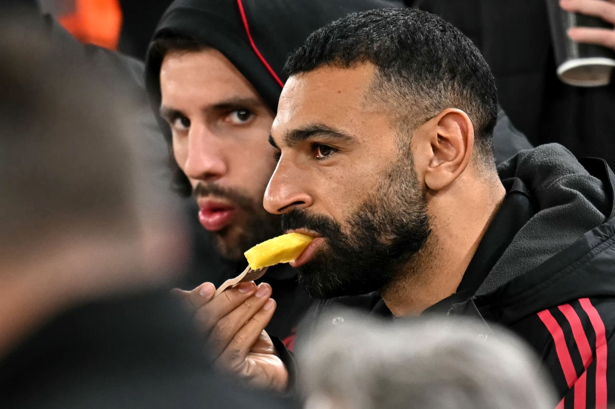   محمد صلاح خلال مباراة ليفربول وكريستال بالاس 
(أ ف ب)