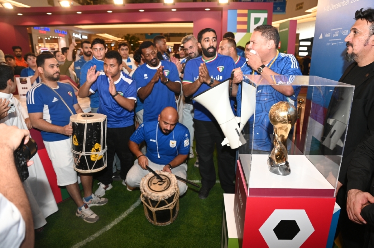 رابطة مشجعي «الأزرق» مع كأس العرب 