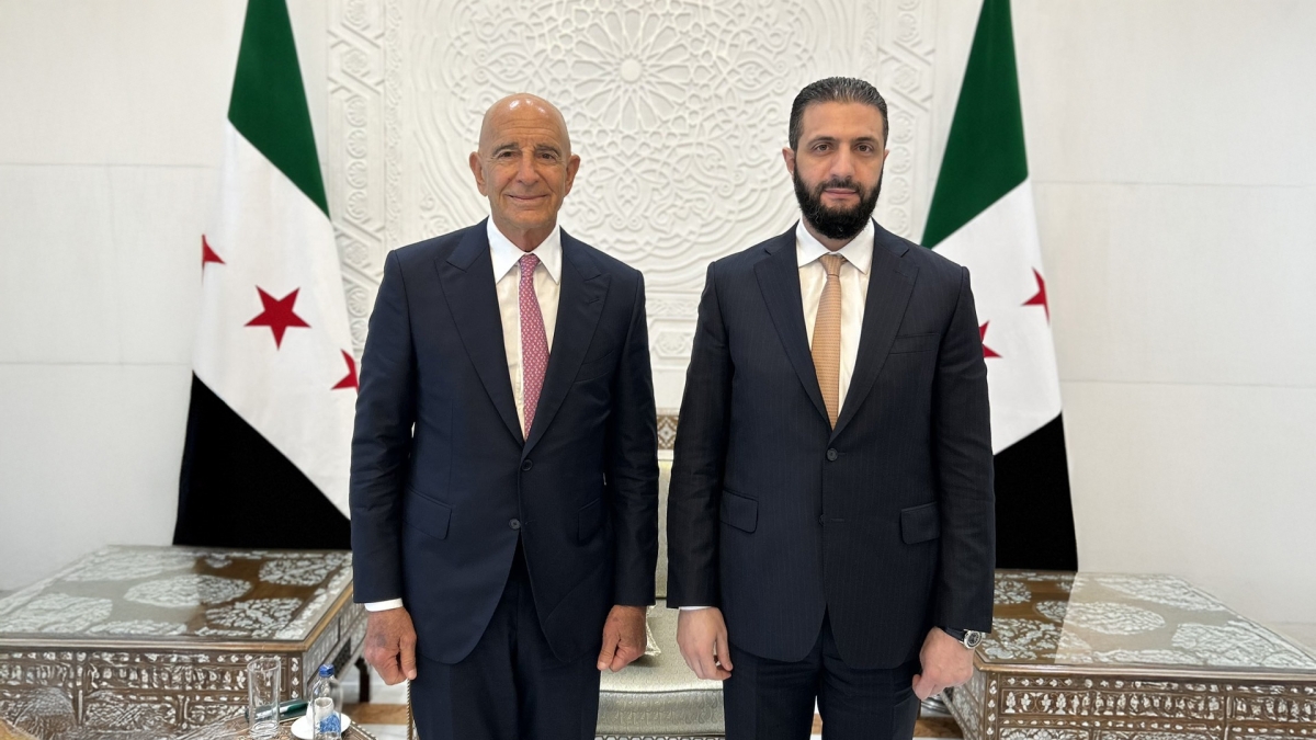  الشرع وبراك (أرشيفية)