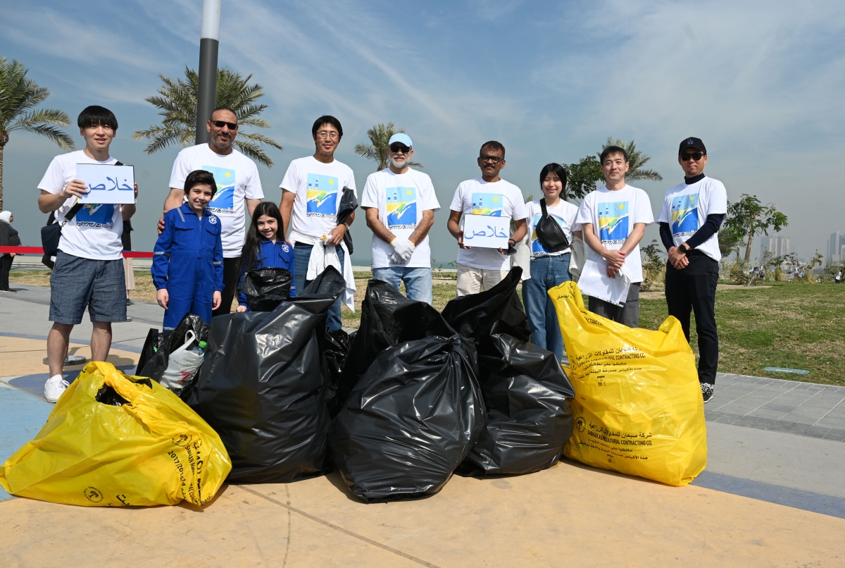حصيلة تنظيف أحد الفرق المشاركة