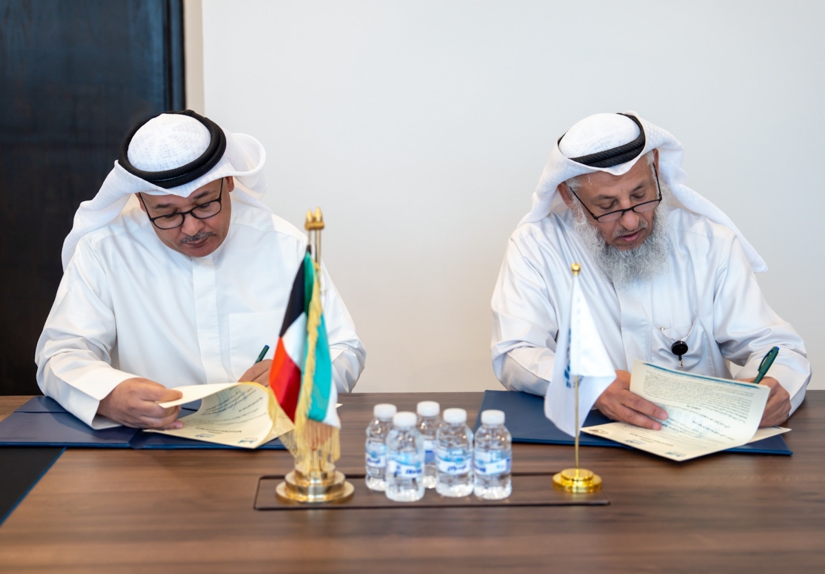 ناصر الشيخ وعثمان الخميس يوقّعان الاتفاقية