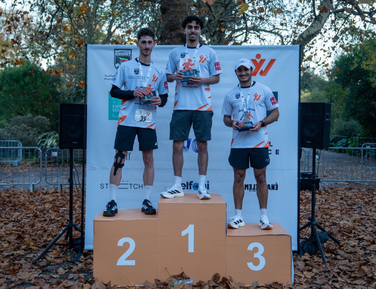 الفائزون في الماراثون 