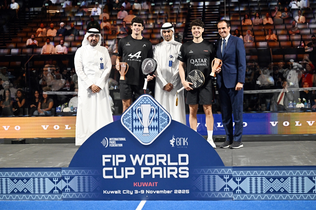 ختام بطولة البادل