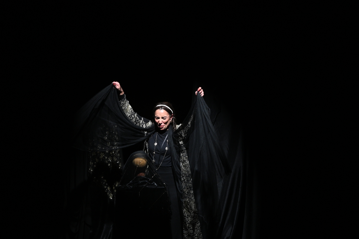 من عرض «عباية» (تصوير نايف العقلة) 